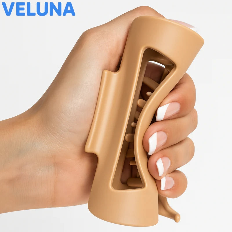 SoftHold™ – Mjuk Hårklämma som Sitter Bekvämt Hela Dagen