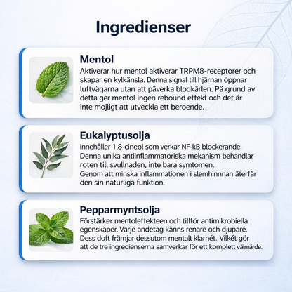 BreatheWell™ – Naturlig Lindring för Täppt Näsa