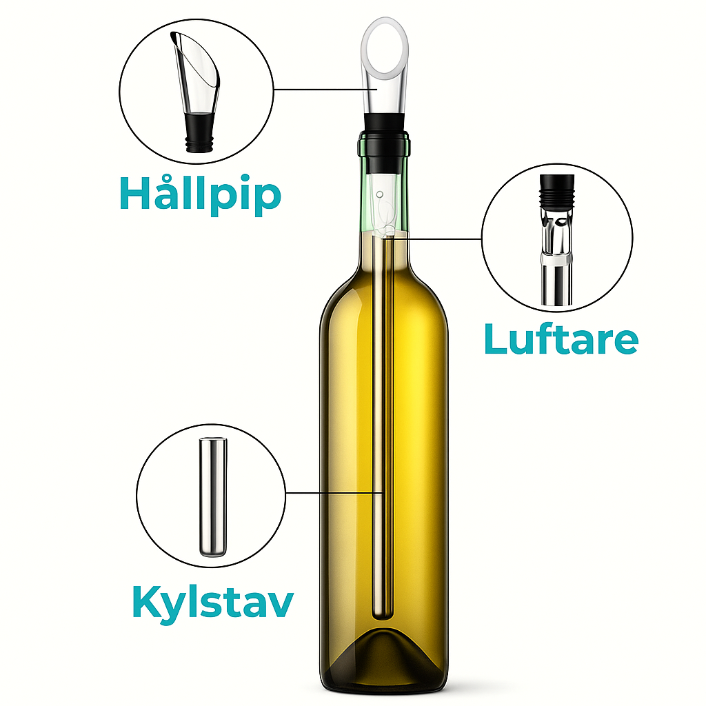 ChillStick™ – Vinkylare för Perfekt Temperatur & Smidig Servering