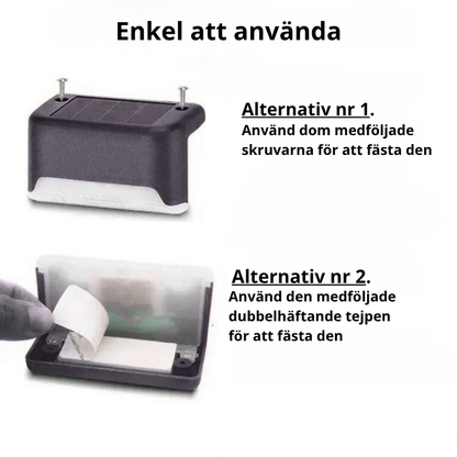 SolarAura™ – Automatisk Trädgårdsbelysning med Solceller