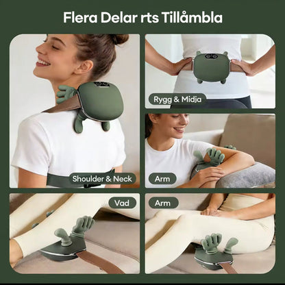 ZenKnead™ – 4D Nack- & Axelmassager med Värme