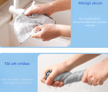 UltraWipe™ – Kraftfull Rengöringsduk som Tar Bort Fett & Smuts på Sekunder