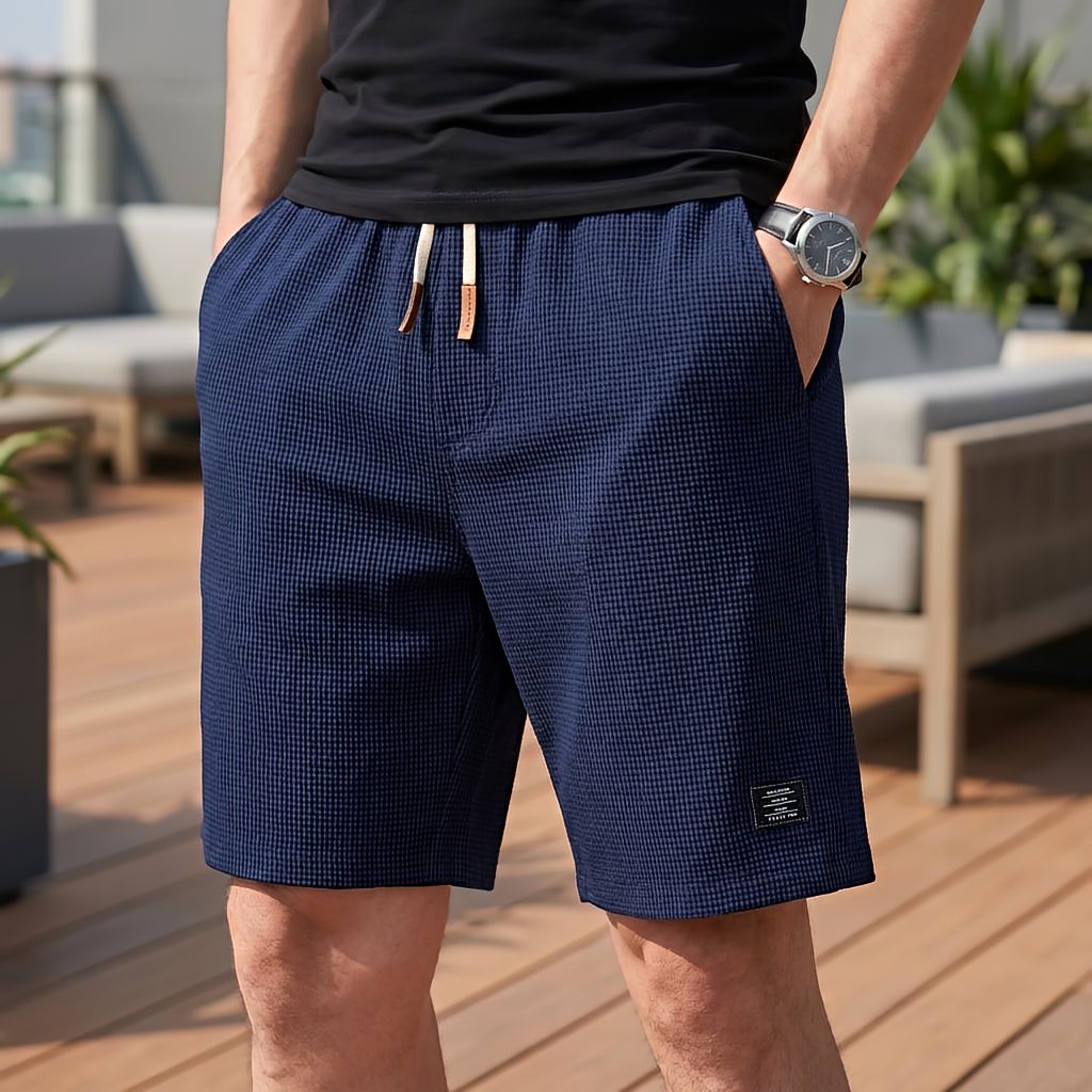 Viktor™ – Komfortabla Sommorshorts med Elastisk Midja
