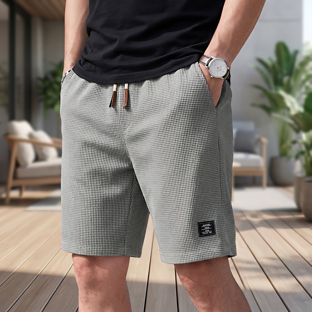 Viktor™ – Komfortabla Sommorshorts med Elastisk Midja