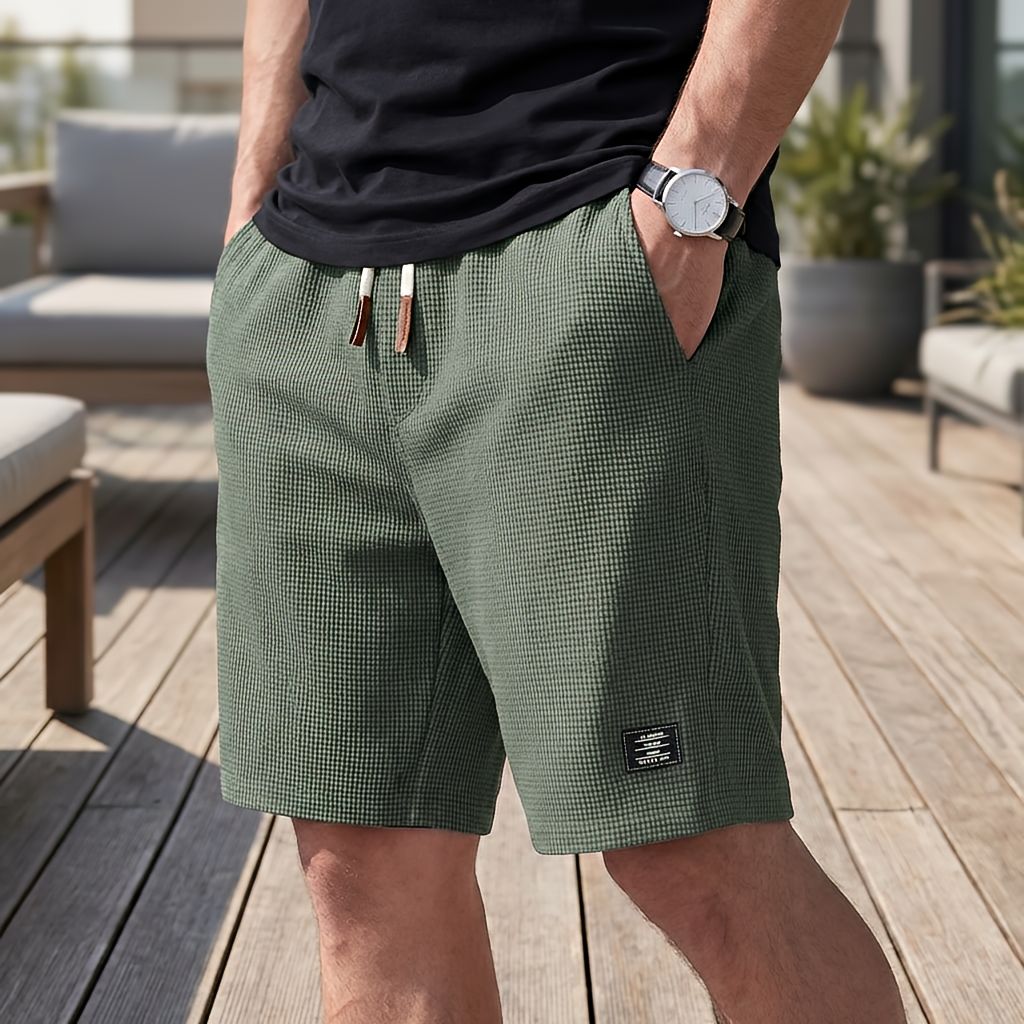Viktor™ – Komfortabla Sommorshorts med Elastisk Midja