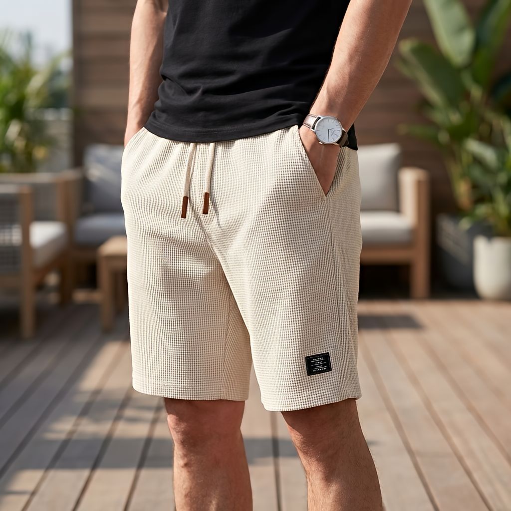Viktor™ – Komfortabla Sommorshorts med Elastisk Midja