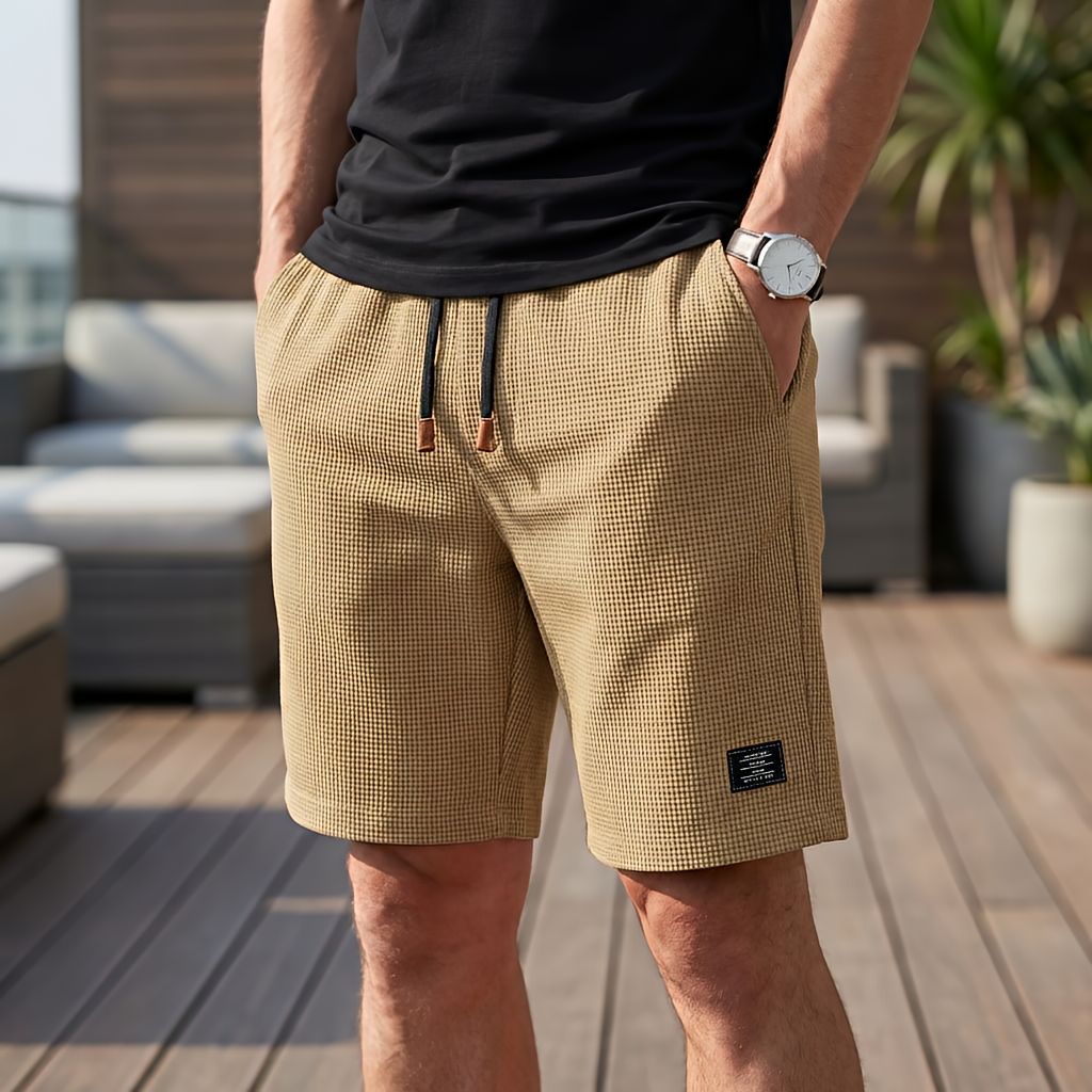 Viktor™ – Komfortabla Sommorshorts med Elastisk Midja