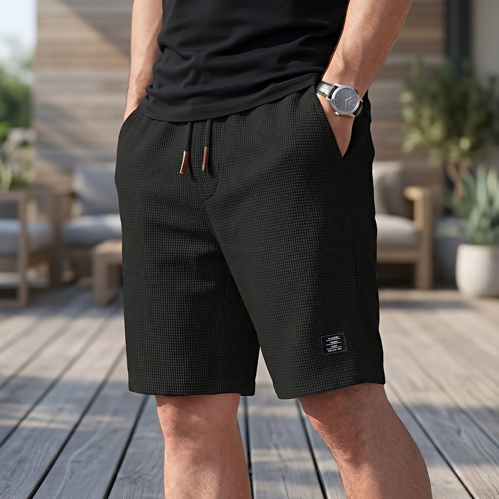 Viktor™ – Komfortabla Sommorshorts med Elastisk Midja