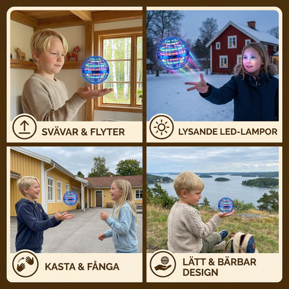 HoverBall™ – Magisk svävande boll med LED-ljus