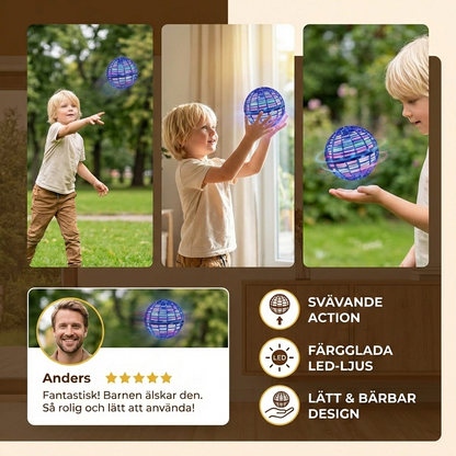 HoverBall™ – Magisk svävande boll med LED-ljus