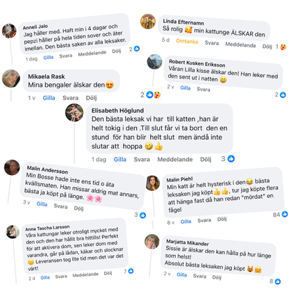 CatPlay™ – Interaktiv Kattleksak som Aktiverar & Underhåller Din Katt