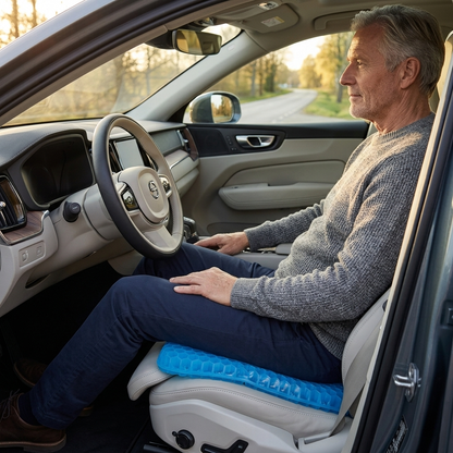 PostureEase™ – Ergonomisk Sittkudde för Rygg, Svanskota & Bättre Hållning