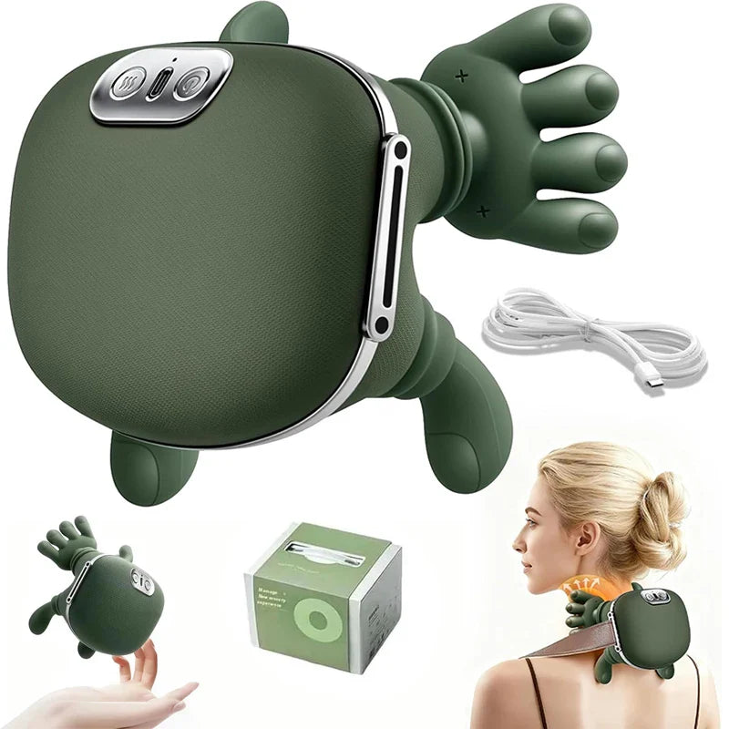 ZenKnead™ – 4D Nack- & Axelmassager med Värme