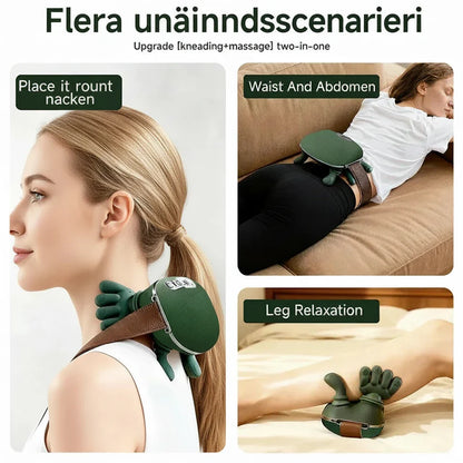 ZenKnead™ – 4D Nack- & Axelmassager med Värme