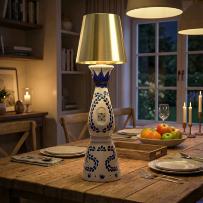BottleLuxe™ – Stilren Flasklampa för Mysig Belysning