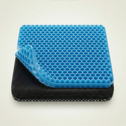 PostureEase™ – Ergonomisk Sittkudde för Rygg, Svanskota & Bättre Hållning