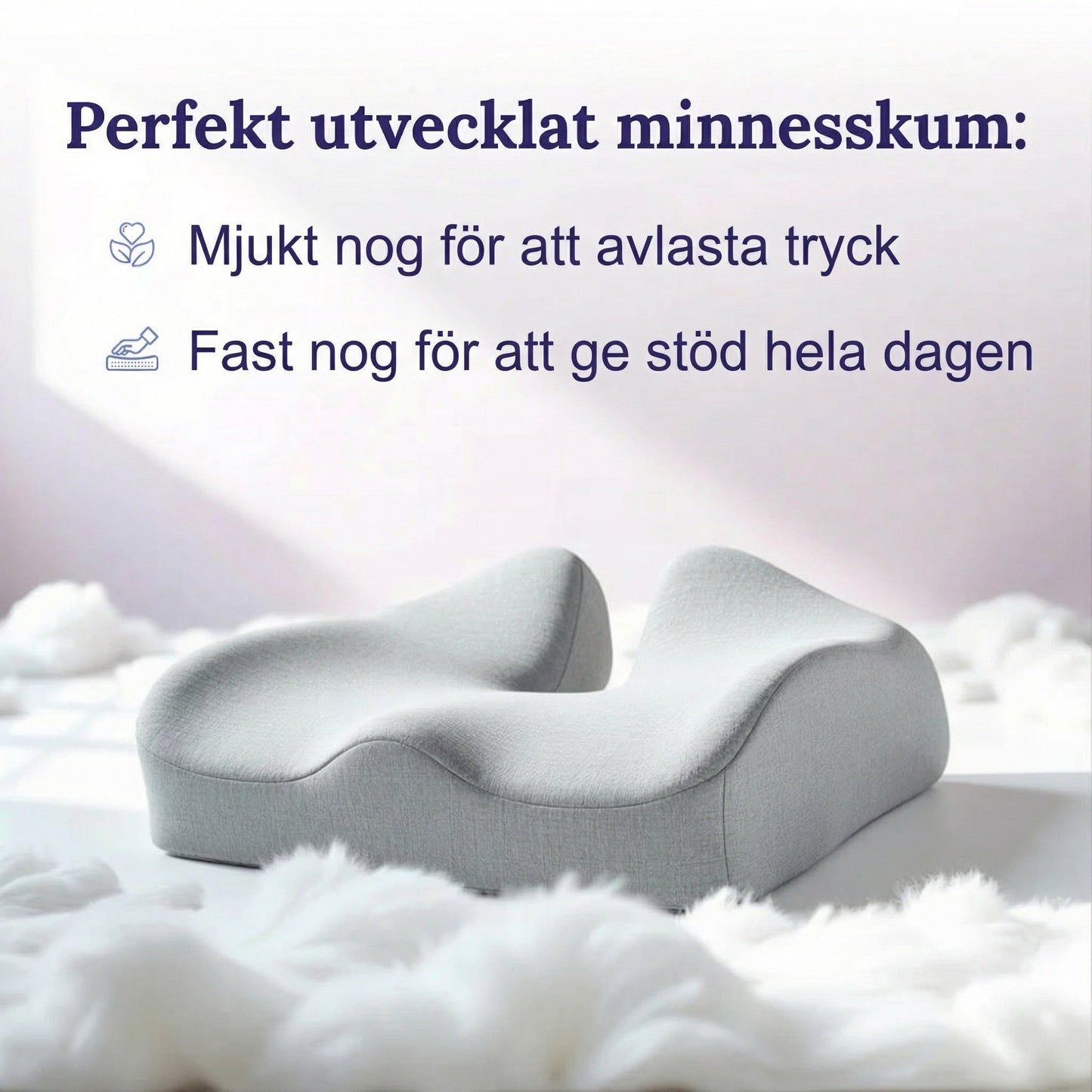 ComfortSeat™ – Ortopedisk Sittkudde för Bättre Komfort & Smärtlindring