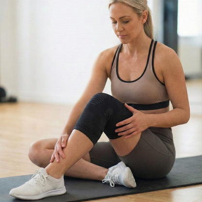 KneeRelief™ – Kompressions Knäskydd för Smärtlindring & Stabilitet