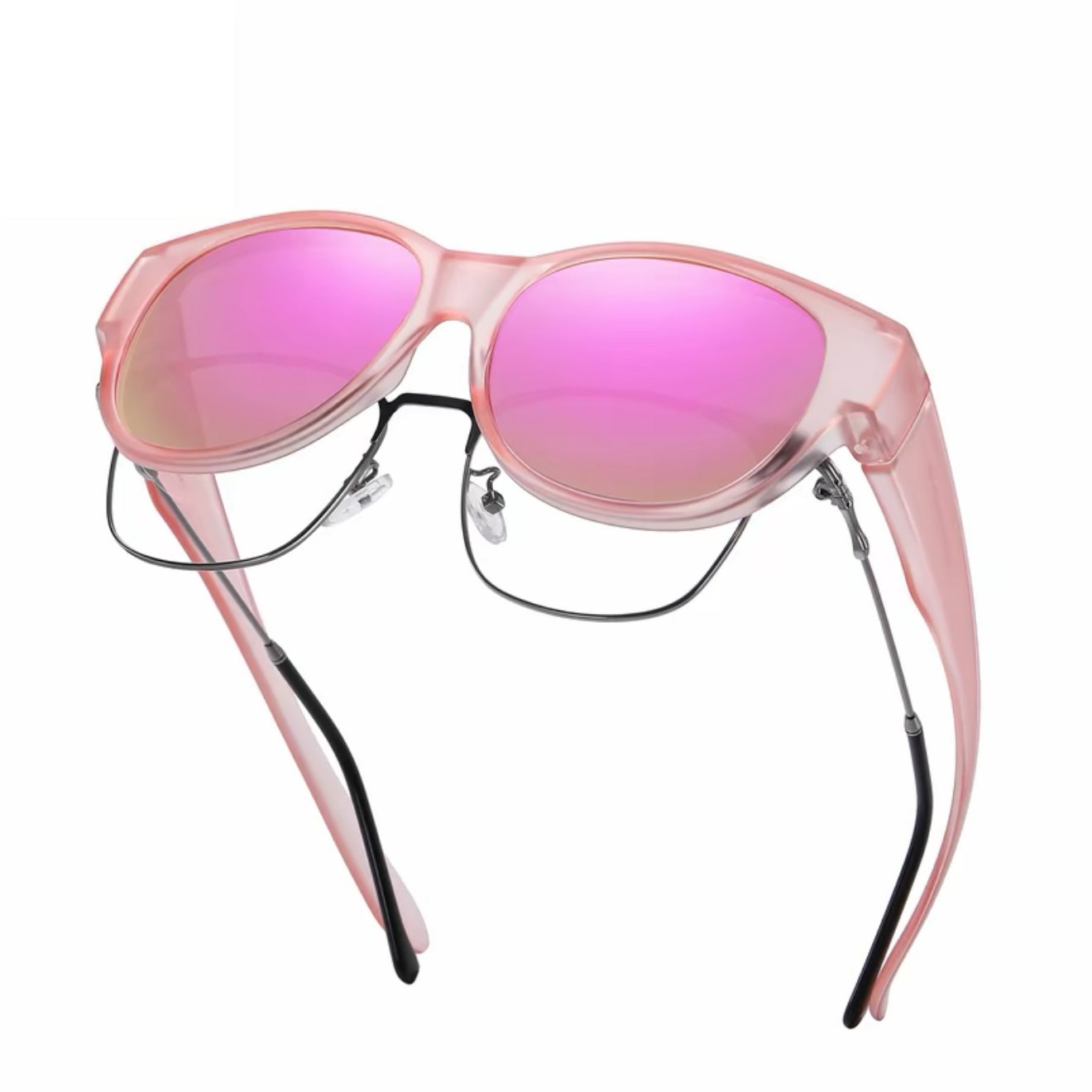 ShadeFit™ – Cat-Eye Solglasögon i Oversize med Polariserade Glas & UV400-Skydd