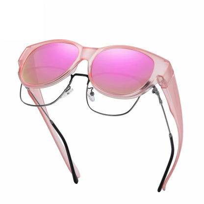 ShadeFit™ – Cat-Eye Solglasögon i Oversize med Polariserade Glas & UV400-Skydd