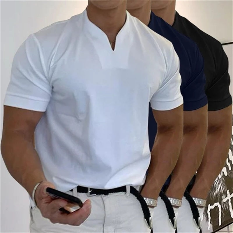 Alexander™ – Stilren T-shirt med Perfekt Passform & Maskulin Siluett