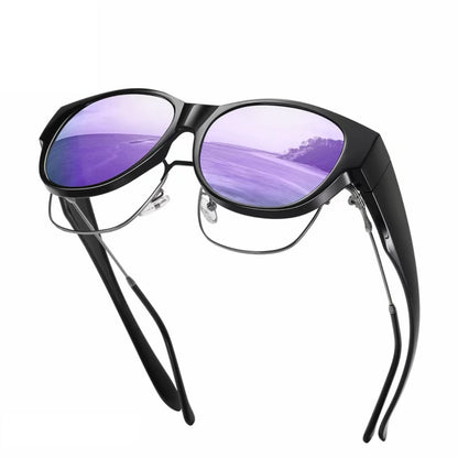 ShadeFit™ – Cat-Eye Solglasögon i Oversize med Polariserade Glas & UV400-Skydd
