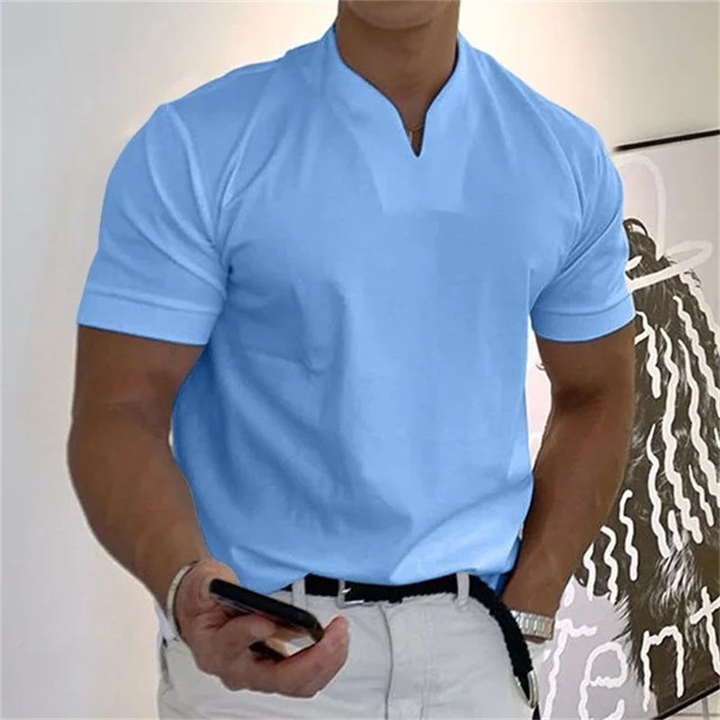 Alexander™ – Stilren T-shirt med Perfekt Passform & Maskulin Siluett