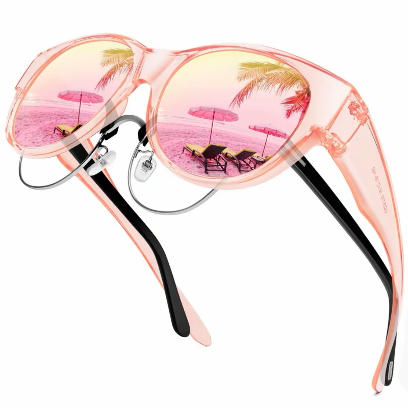 ShadeFit™ – Cat-Eye Solglasögon i Oversize med Polariserade Glas & UV400-Skydd