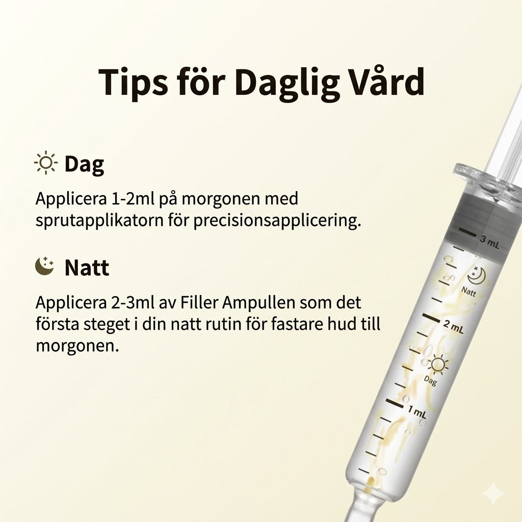 GlowTox™ – Ampull med Peptider för Instant Glow