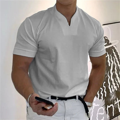 Alexander™ – Stilren T-shirt med Perfekt Passform & Maskulin Siluett