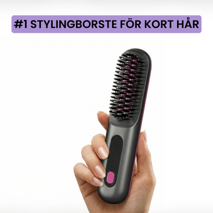 QuickBrush™ – Elektrisk Stylingborste för Snabbt, Slätt & Frissfritt Hår på 2 Minuter