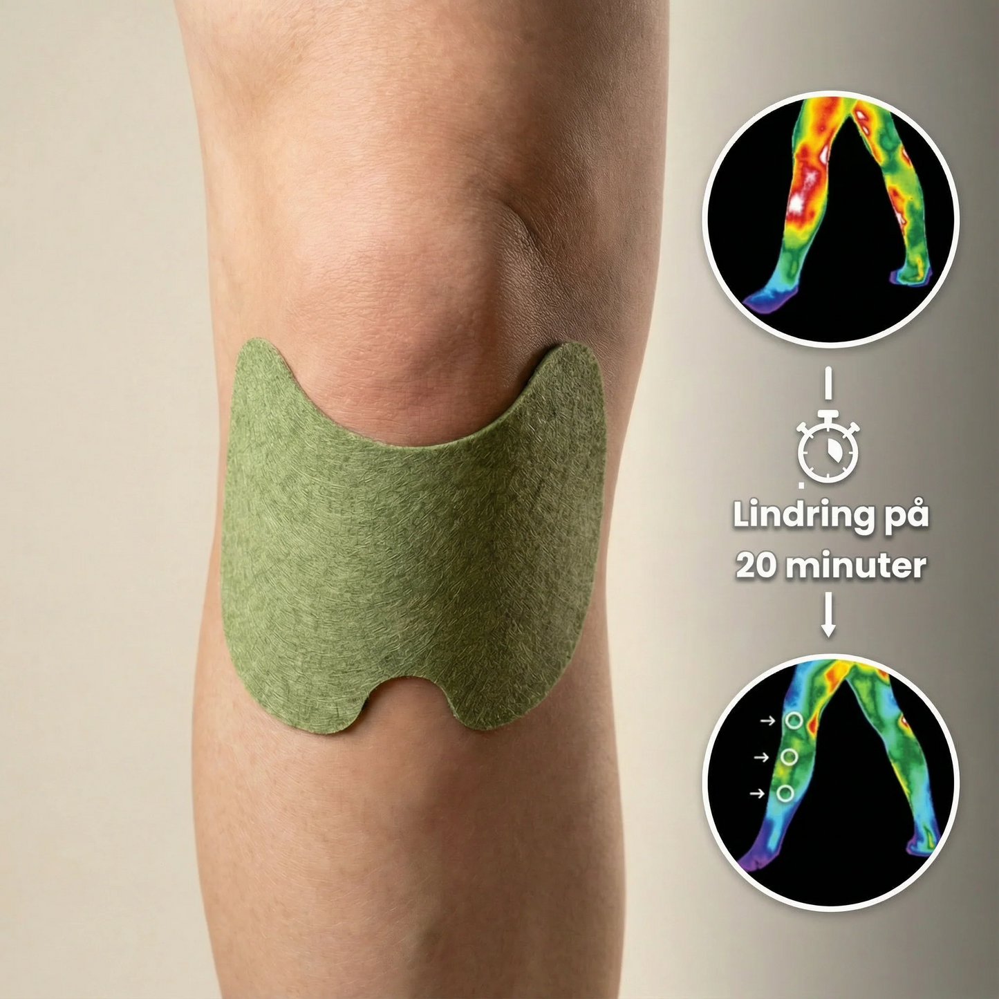 MoveFree™ – Naturligt Smärtlindrande Plåster för Friare Rörelse & Starkare Leder