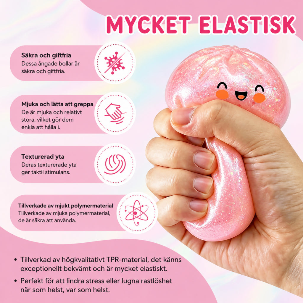 SquishiBao™ – Den Sötaste Stressbollen Just Nu