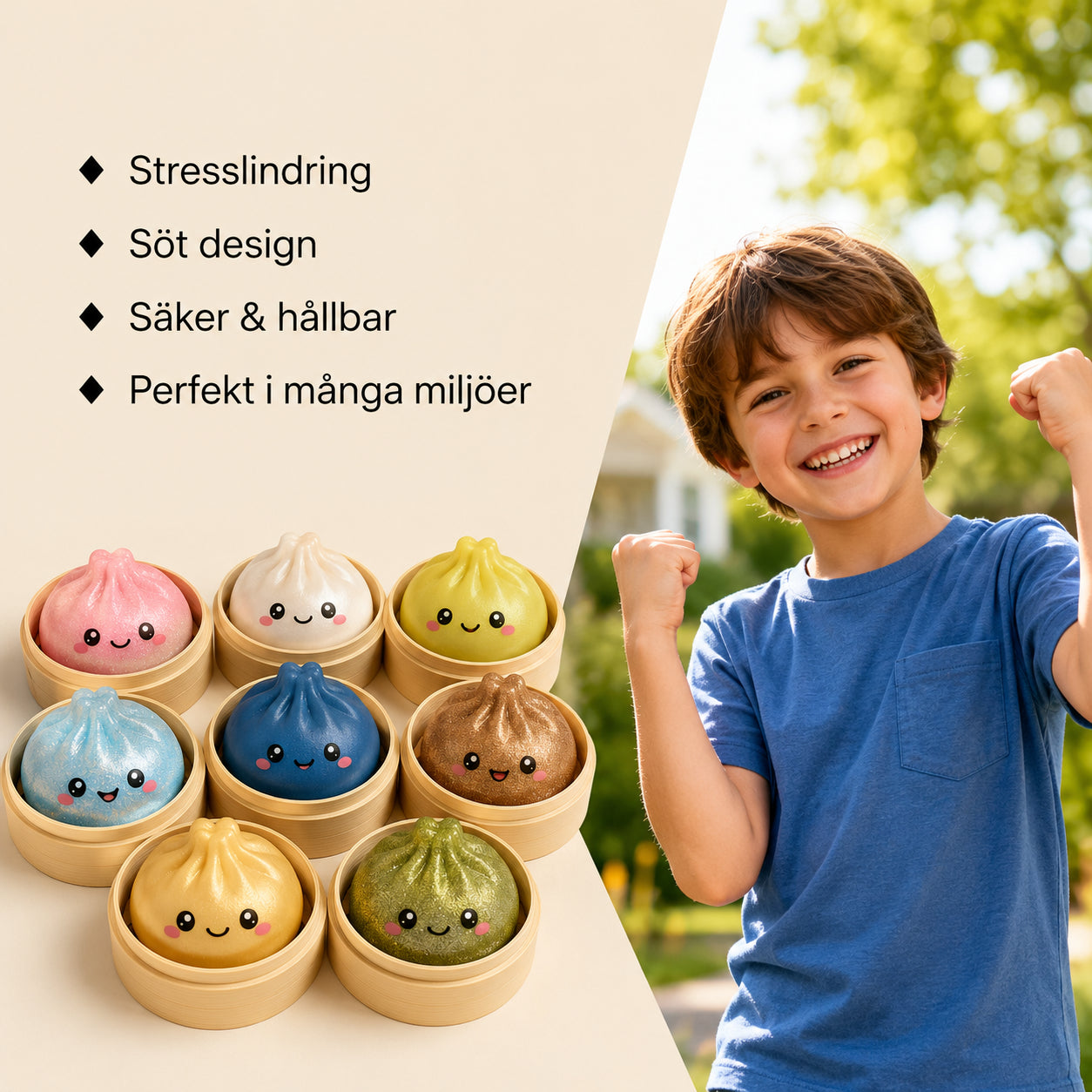 SquishiBao™ – Den Sötaste Stressbollen Just Nu