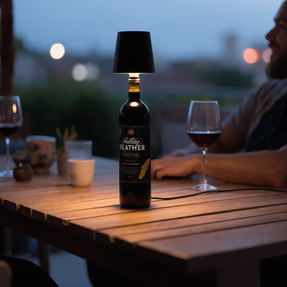 BottleLuxe™ – Stilren Flasklampa för Mysig Belysning