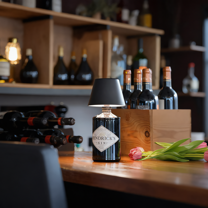 BottleLuxe™ – Stilren Flasklampa för Mysig Belysning