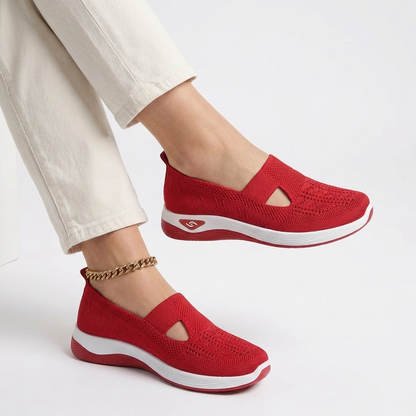 CloudStep™ – Ortopediska Slip-On Skor med Halkfri Komfort