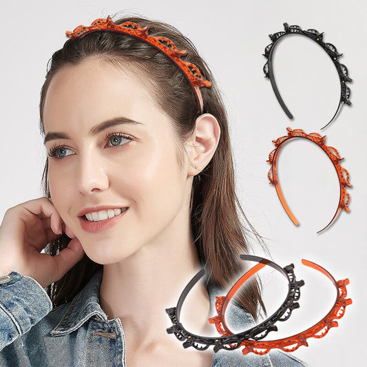 HairFix™ – Flätat Hårband som Håller Håret Perfekt på Plats på Sekunder - 1 + 1 GRATIS