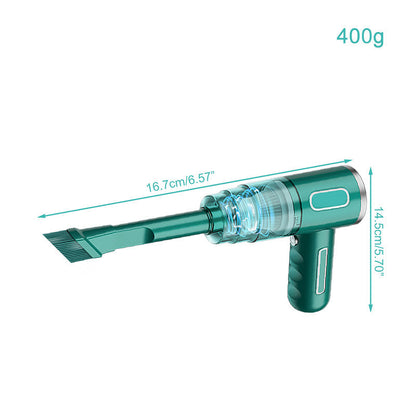 TurboVac™ – Kraftfull Sladdlös Handdammsugare för Bil & Hem