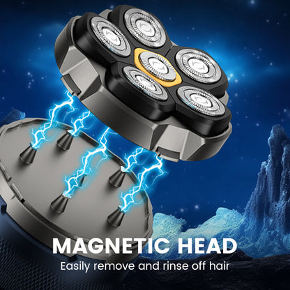ShavePro™ - 6D vattentät rakapparat för skalliga män