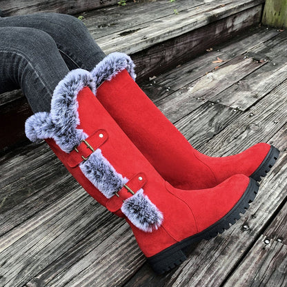 LuxeWarm™ – Fodrade Vinterstövlar för Värme, Komfort & Stil