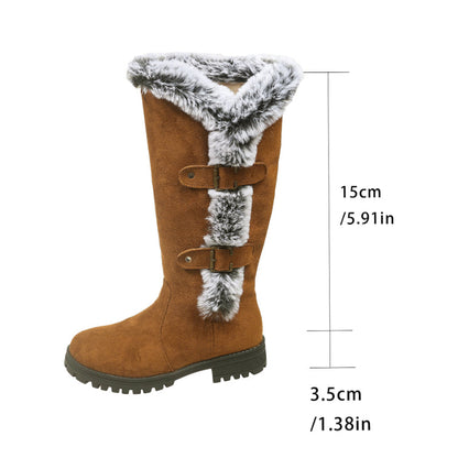 LuxeWarm™ – Fodrade Vinterstövlar för Värme, Komfort & Stil