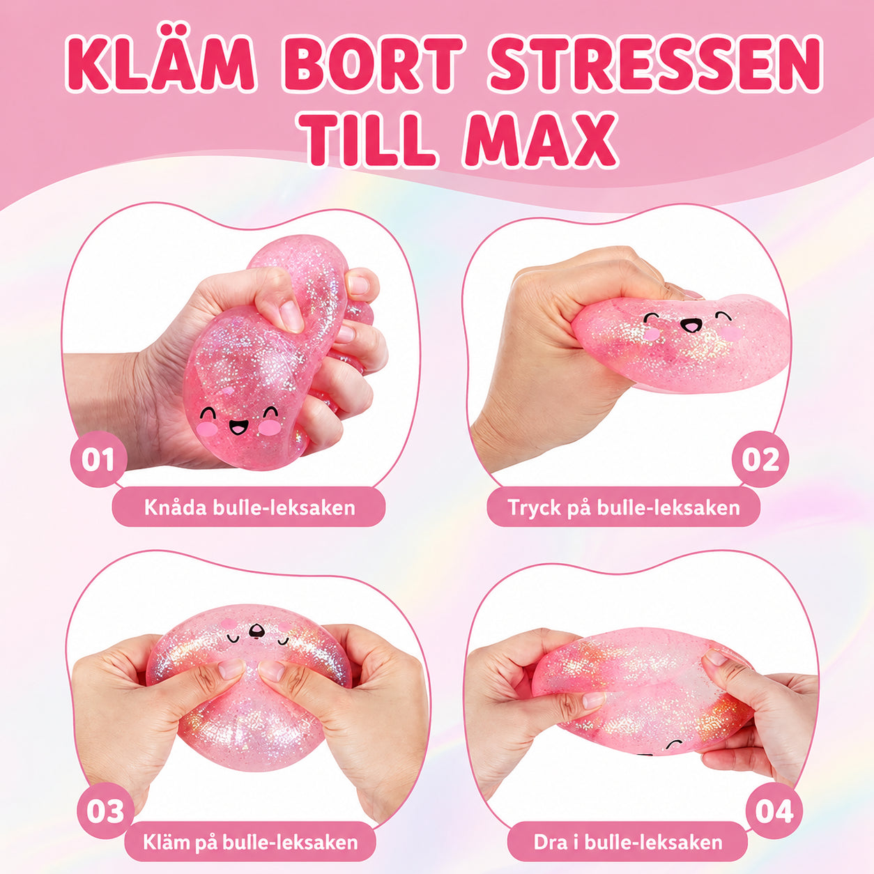SquishiBao™ – Den Sötaste Stressbollen Just Nu