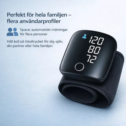 VitalWatch™ – Avancerad blodtrycksmätare för handleden