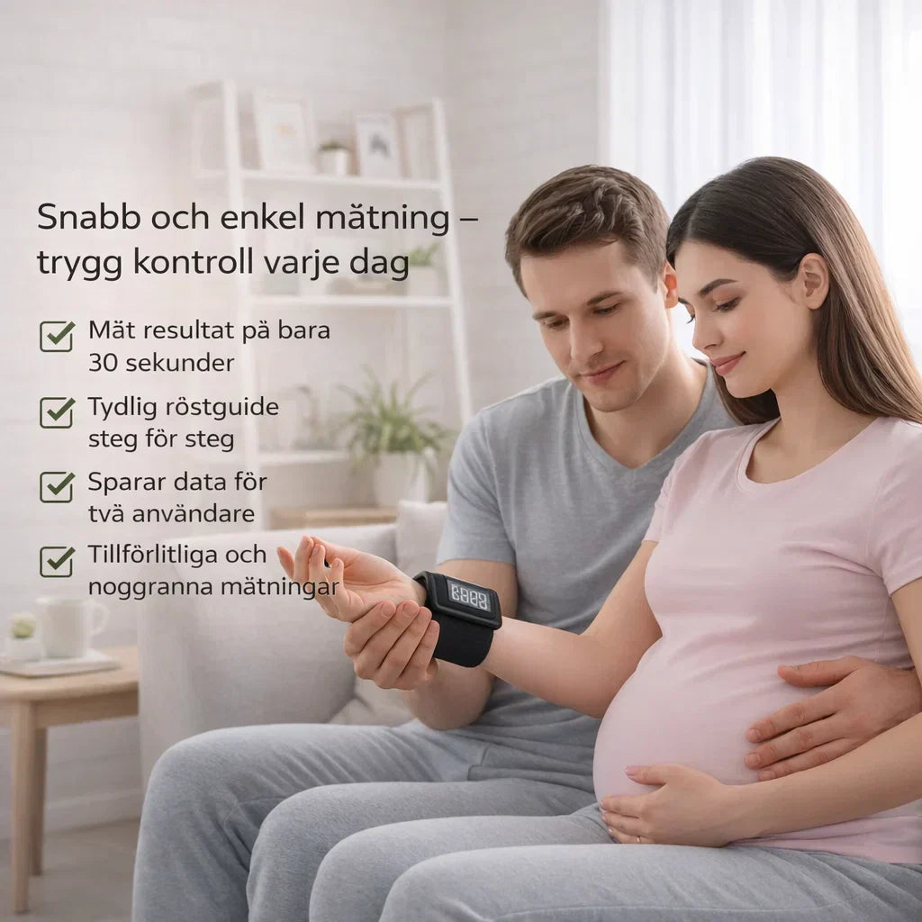 VitalWatch™ – Avancerad blodtrycksmätare för handleden